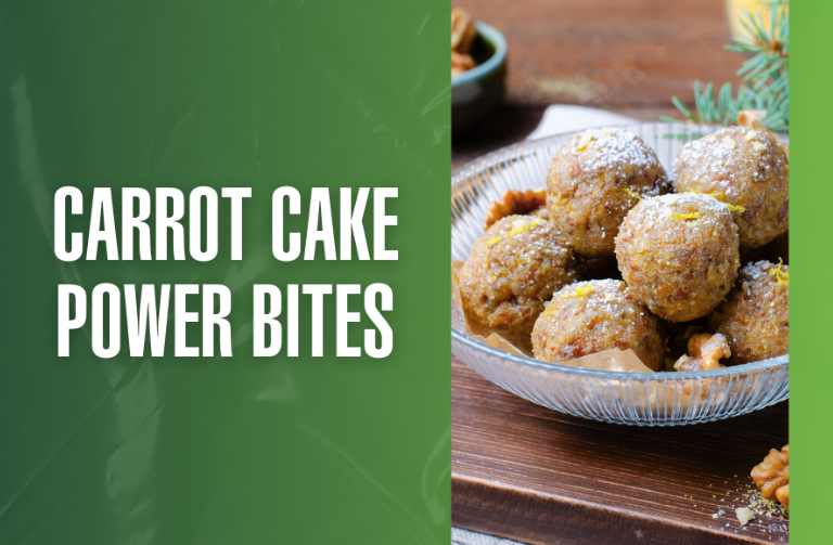 Carrot Cake Power Bites