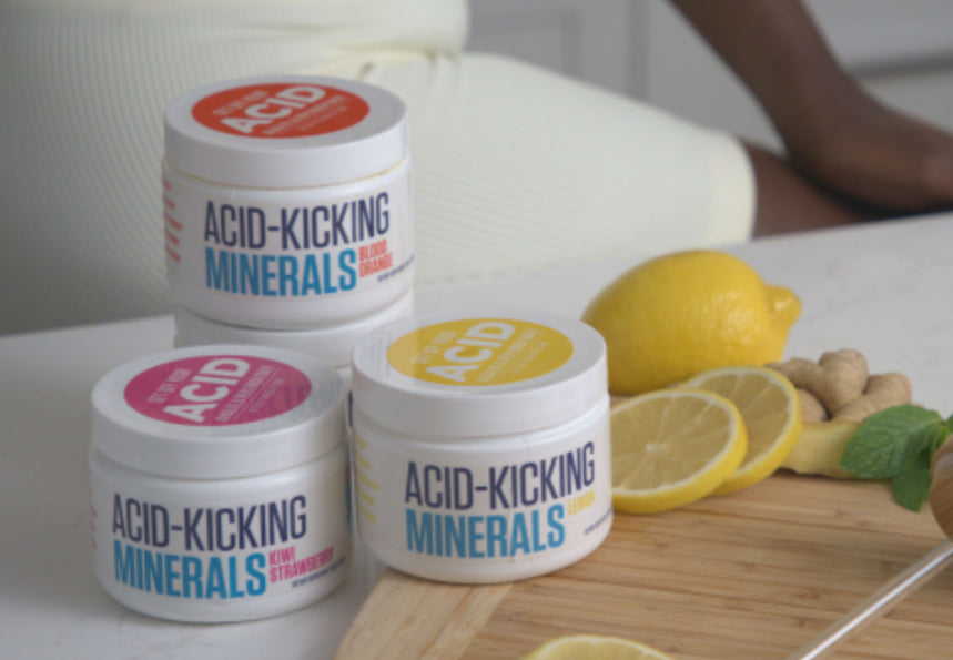 Acid-Kicking Minerals Kiwi Strawberry