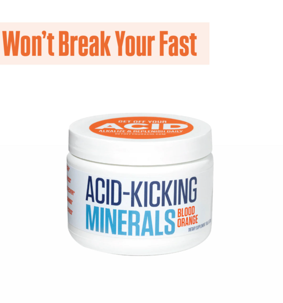 Acid-Kicking Minerals Blood Orange