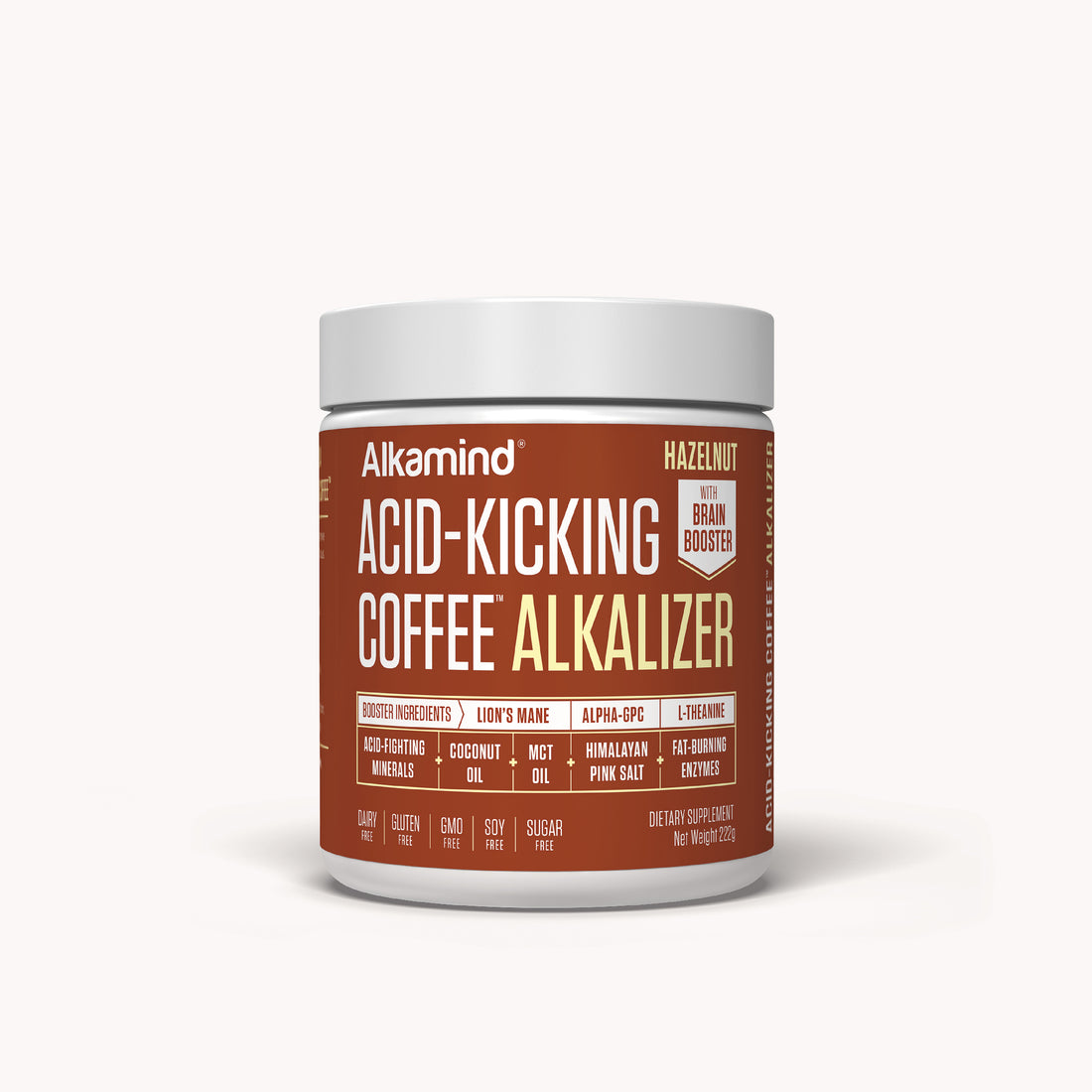 Brain-Boosting Coffee Alkalizer - Hazelnut