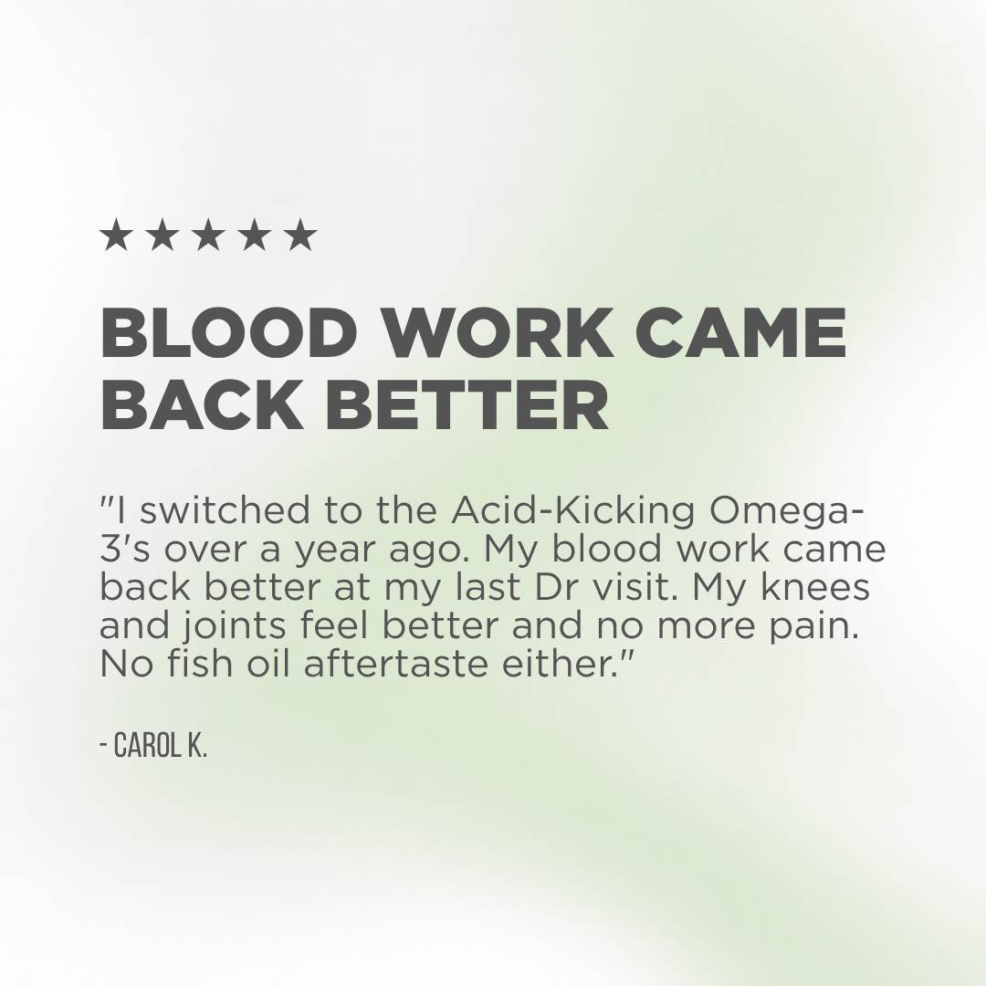 Acid-Kicking Omega-3
