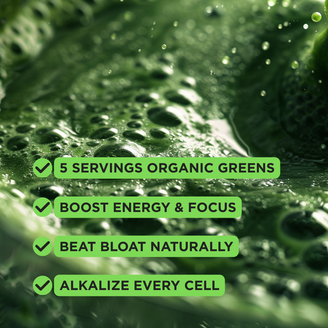 Acid-Kicking Greens Raw