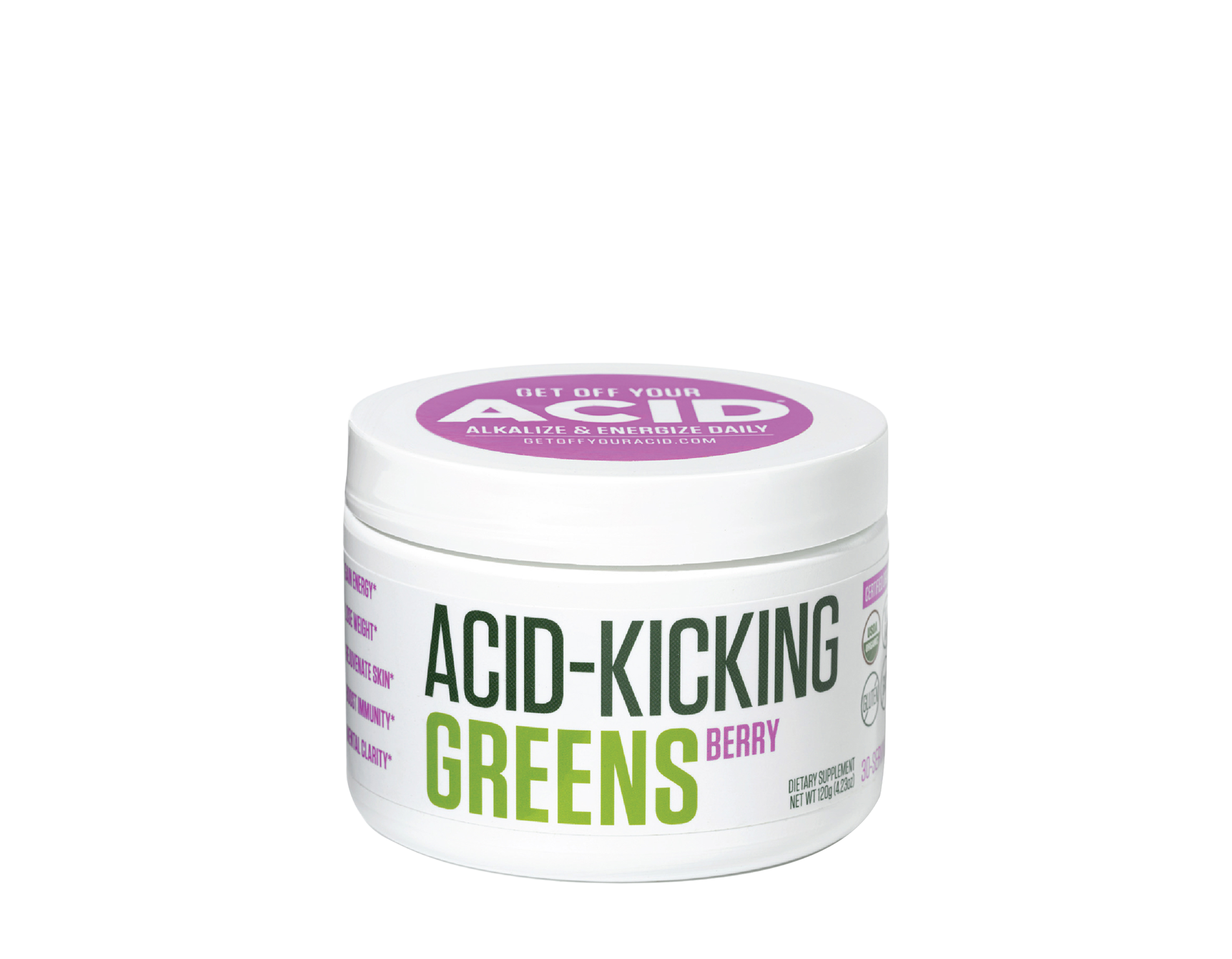 Acid-Kicking Greens Berry