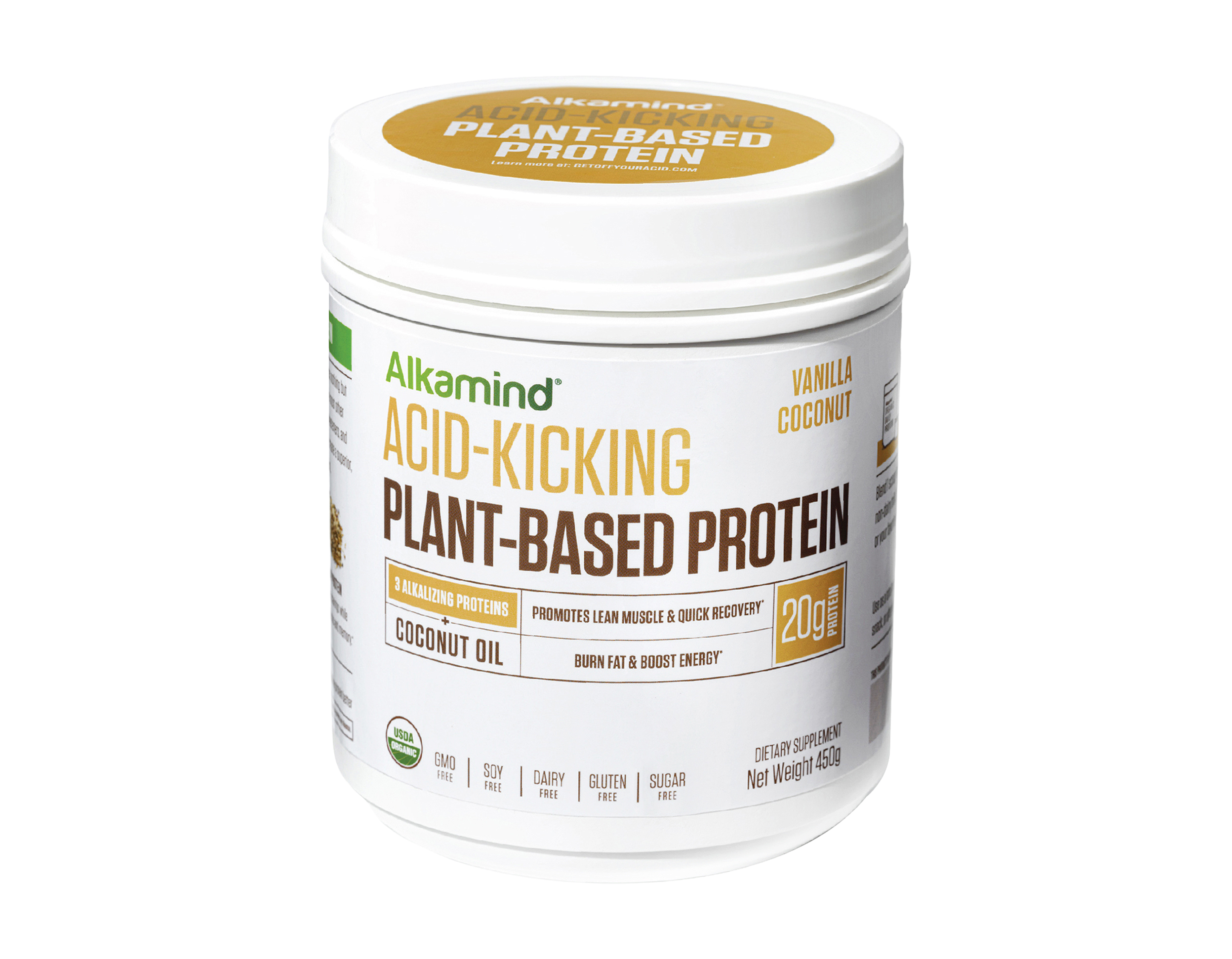Acid-Kicking Plant-Based Protein Vanilla