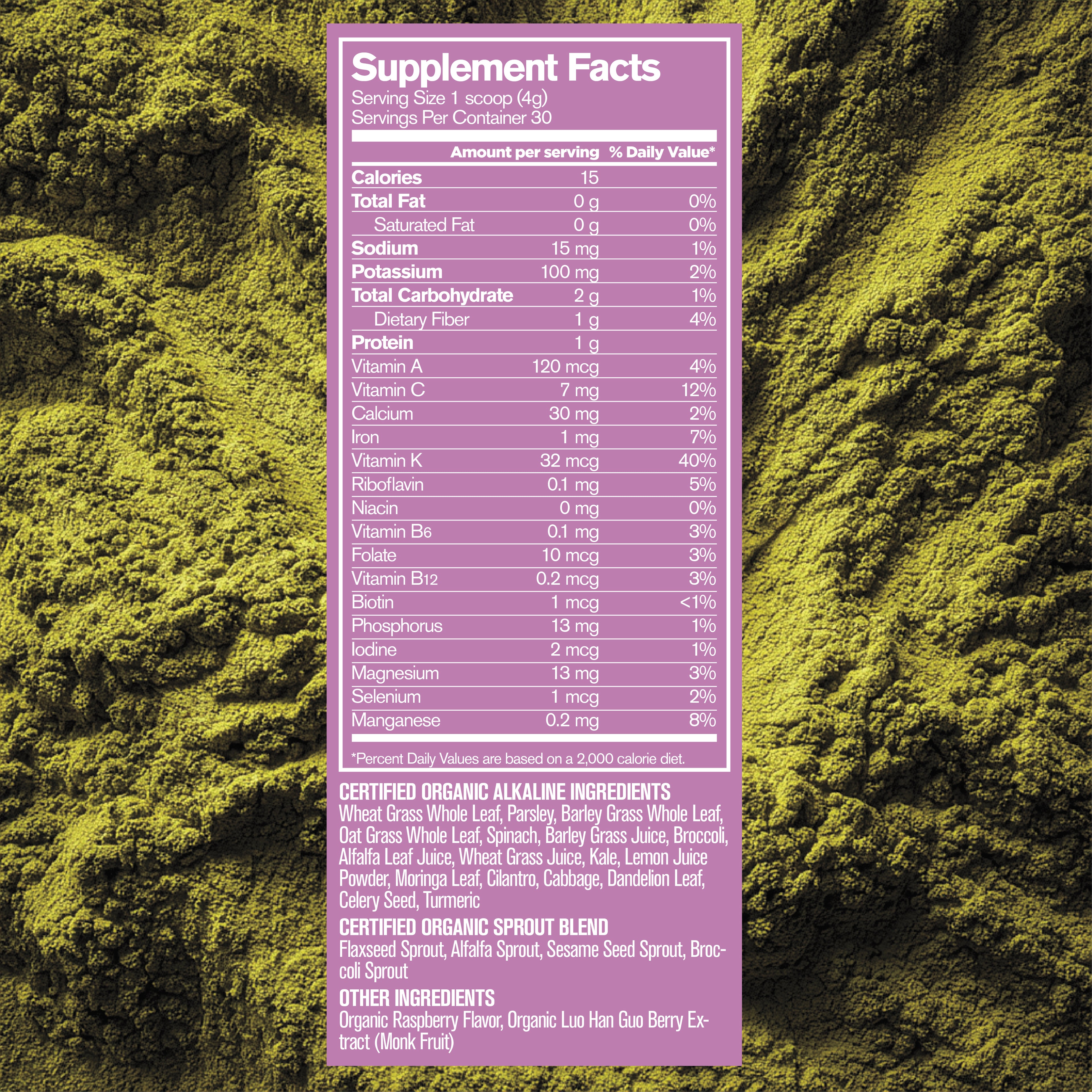 Acid-Kicking Greens Berry