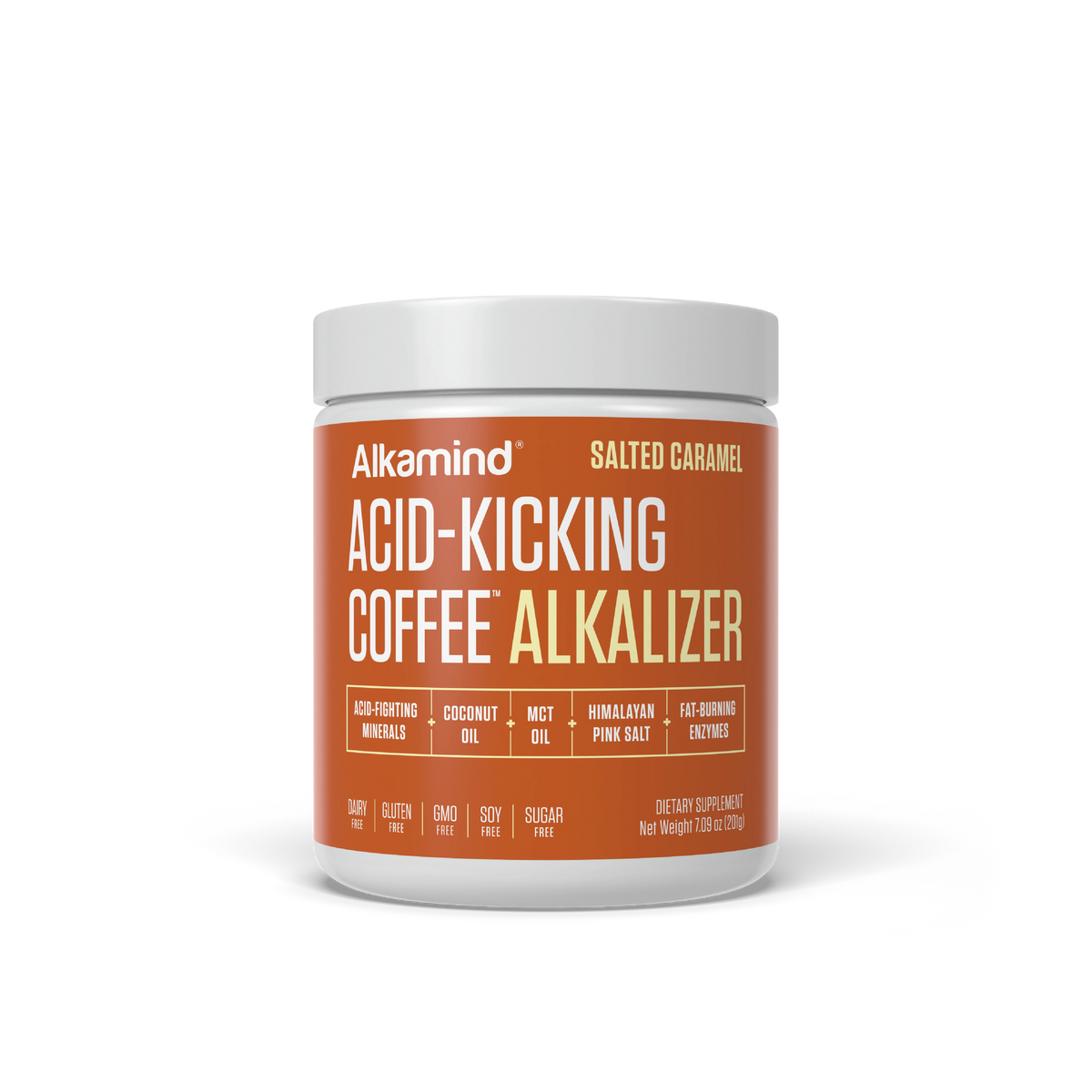 Acid-Kicking Coffee Salted Caramel Alkalizer