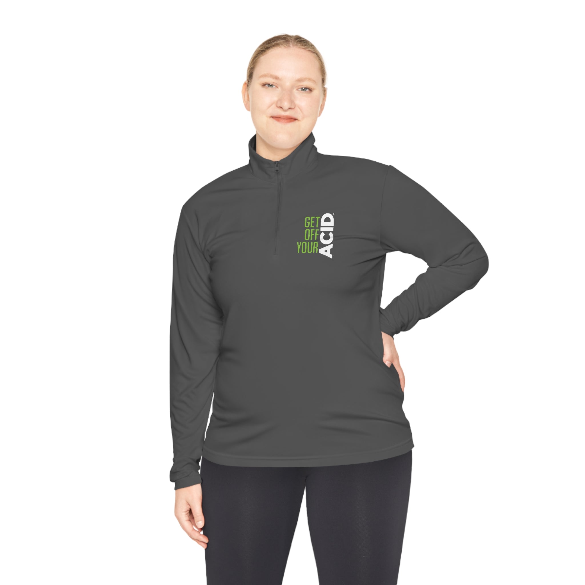 Get Off Your Acid Unisex Quarter-Zip Pullover