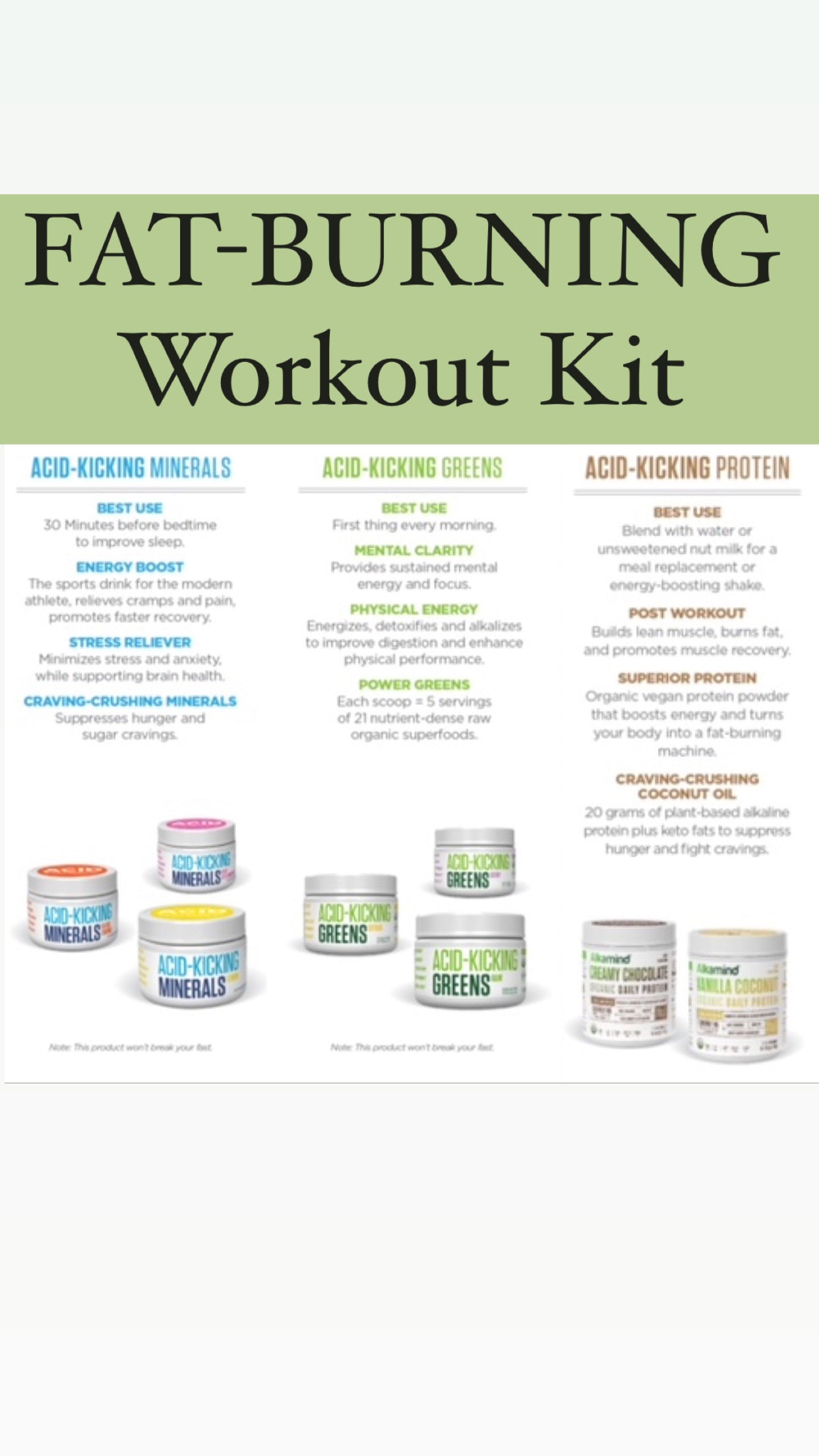 Fat-Burning Workout Kit