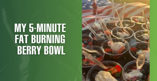 My 5 Minute Fat Burning Berry Bowl