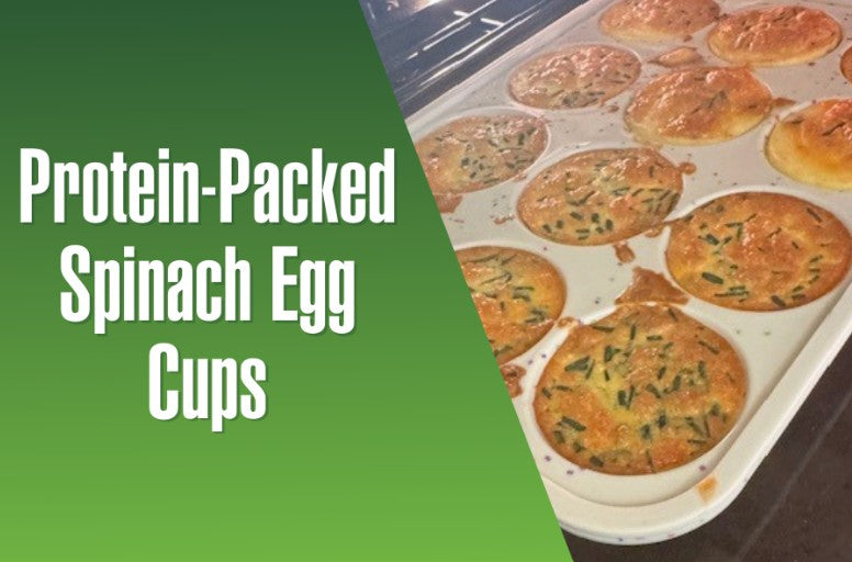 Grab-N-Go Breakfast: Protein-Packed Spinach Egg Cups For Gut Health