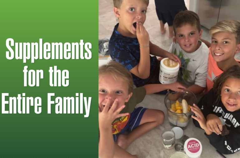 Supplements for the Entire Family: Healthy Habits That Last a Lifetime