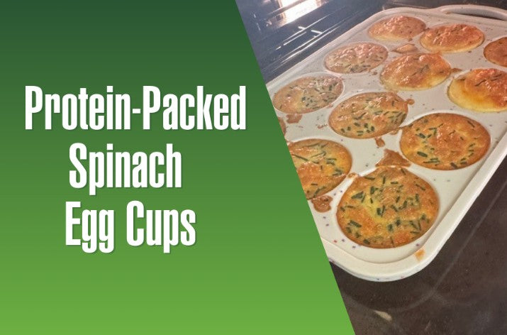 Protein-Packed Spinach Egg Cups
