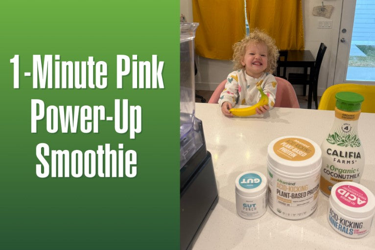 1-Minute Pink Power-Up Smoothie