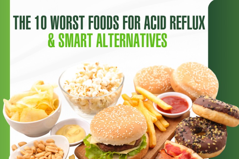 The 10 Worst Foods for Acid Reflux & Smart Alternatives