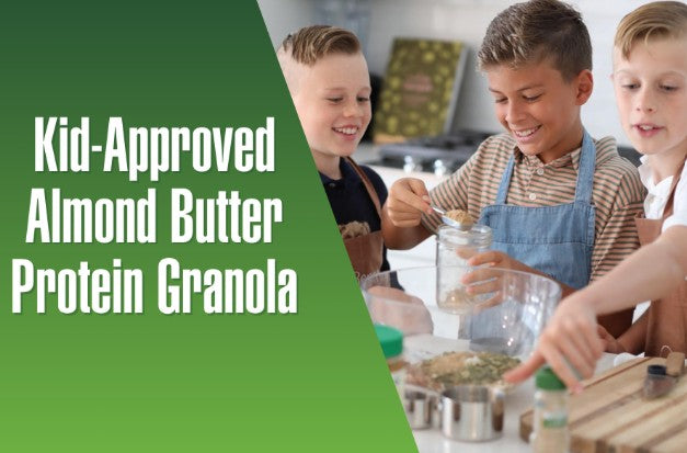 Almond Butter Protein Granola: A Fat-Burning, Kid-Approved Recipe for Glowing Health
