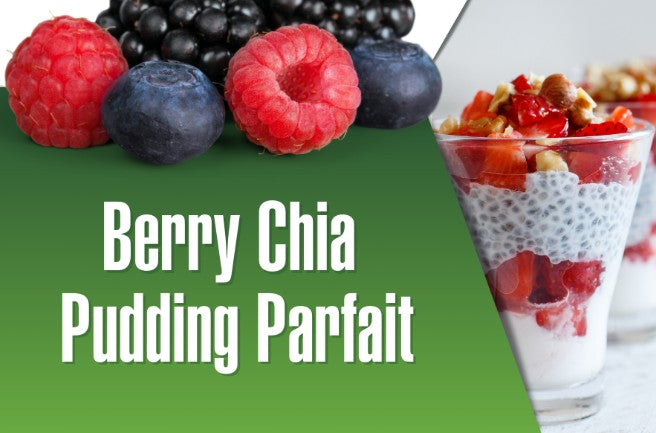 Berry Chia Pudding Parfait For Perimenopause