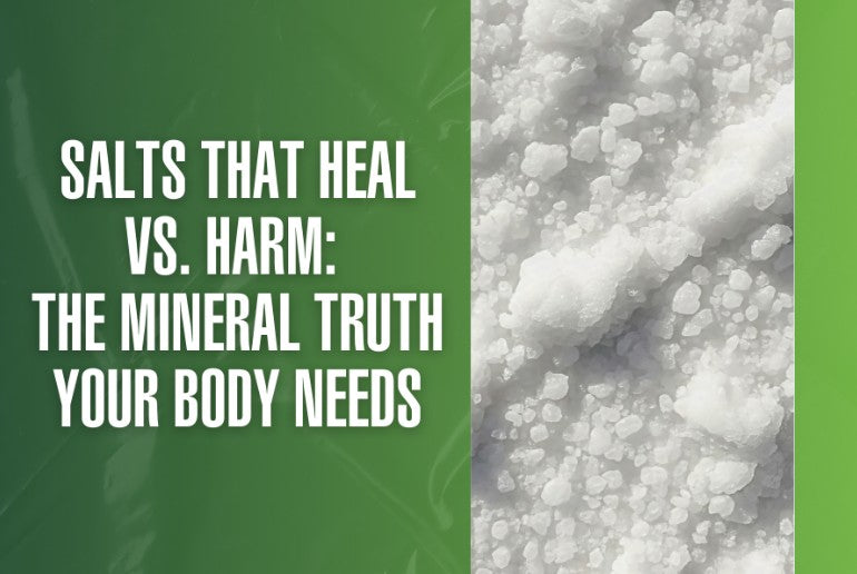 Salts That Heal vs. Harm: The Mineral Truth Your Body Needs