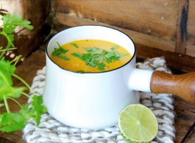 Flavorful Curried Sweet Potato Soup