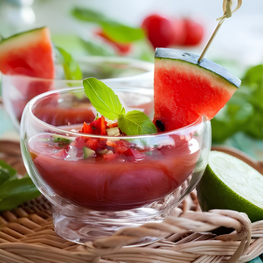 July 4th Watermelon Gazpacho