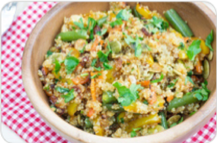 Quinoa & Pumpkin Seed Salad Recipe