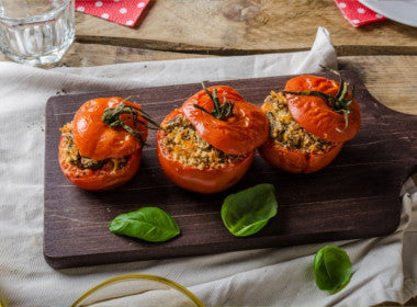 Alkaline Diet Recipe: Quinoa Stuffed Tomatoes
