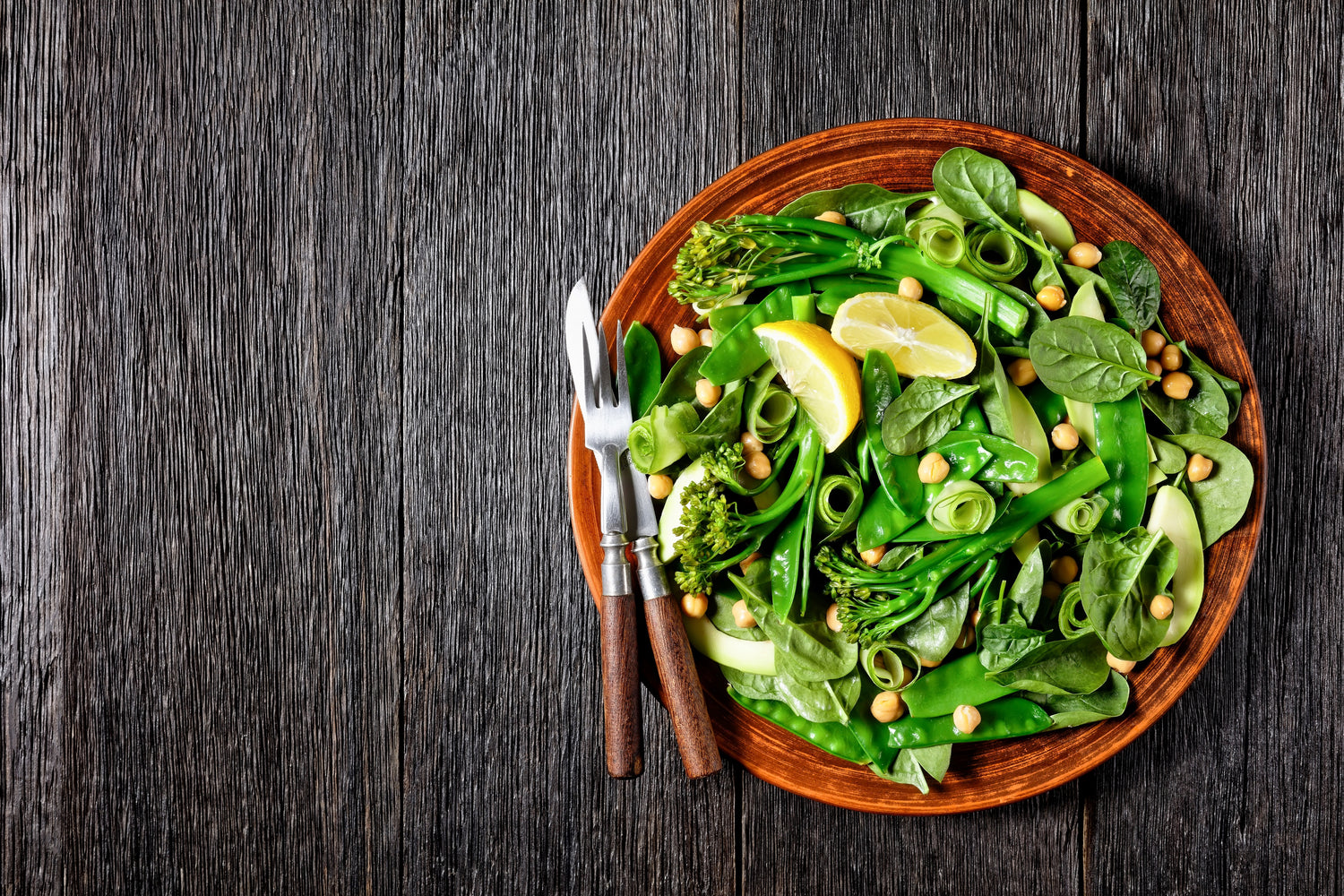 Spinach with Chickpeas & Lemon Recipe by Dr. Daryl