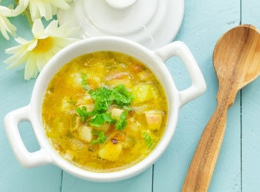 Alkaline Diet Recipe: Hearty Veggie Winter Soup