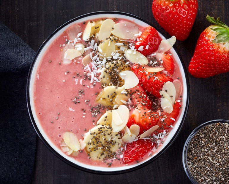Strawberry Coco Chia Quinoa Breakfast Recipe by Dr. Daryl