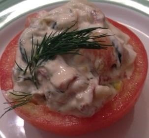 Alkaline Diet Recipe: Summer Zucchini Squash Stuffed Tomatoes