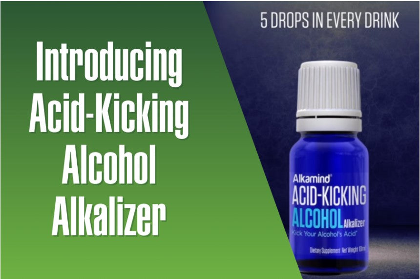 Introducing Acid-Kicking Alcohol Alkalizer: Enjoy Holiday ‘Spirits’ Without The Hangover
