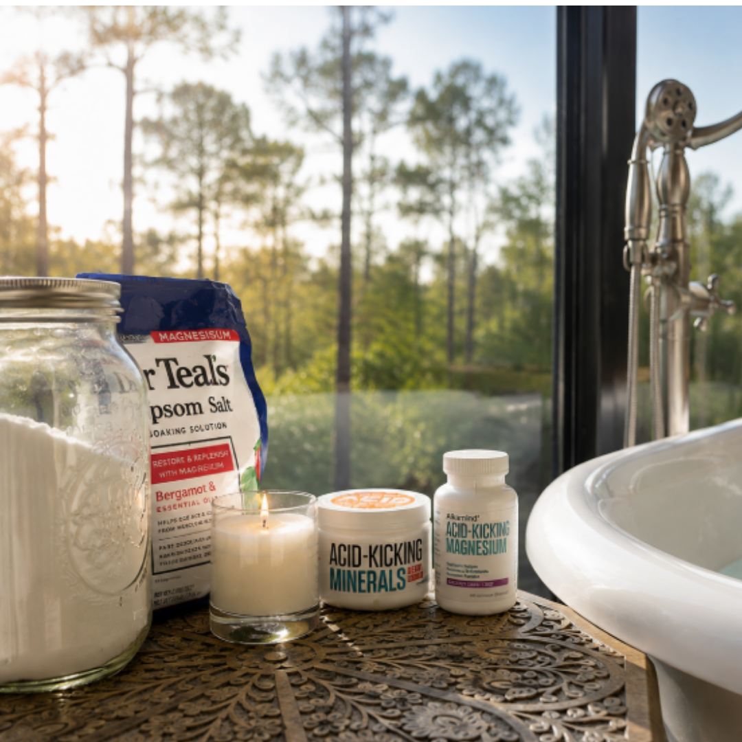 Detox Bath Recipe for Better Sleep, Muscle Recovery, and Glowing Skin