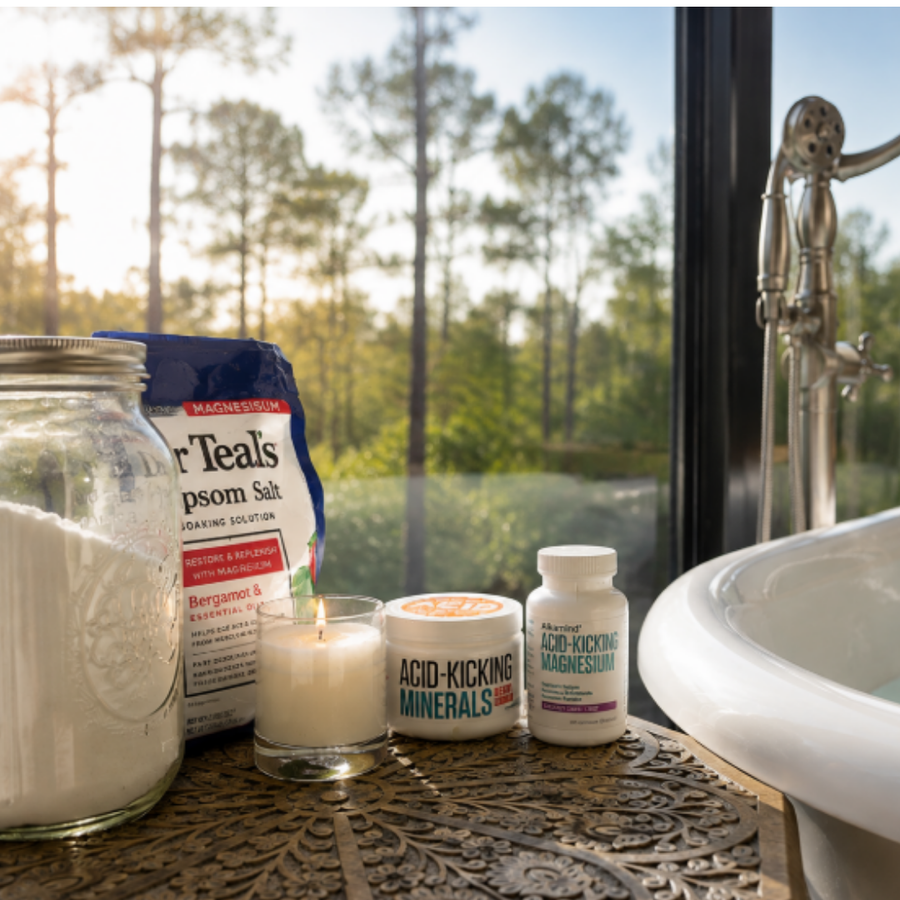 Detox Bath Recipe for Better Sleep, Muscle Recovery, and Glowing Skin