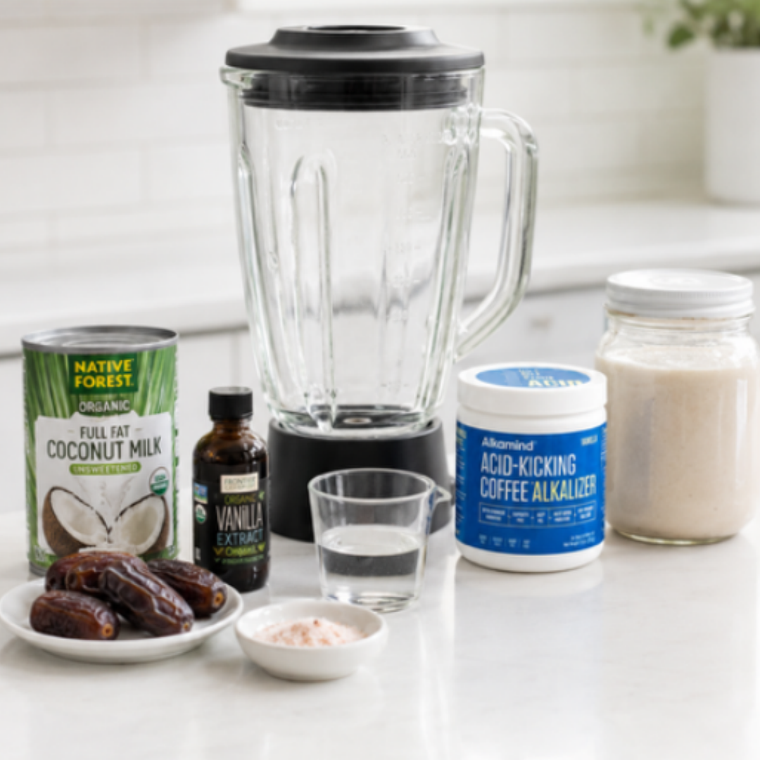 Healthy Homemade Coffee Creamer Recipe