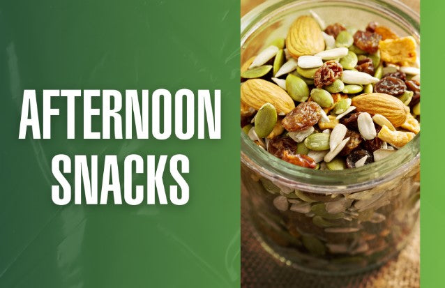 Afternoon Snacks – healthy afternoon snacks for kids with homemade trail mix