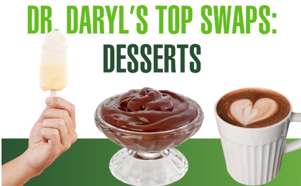 Dr. Daryl’s top swaps desserts – healthy dessert alternatives