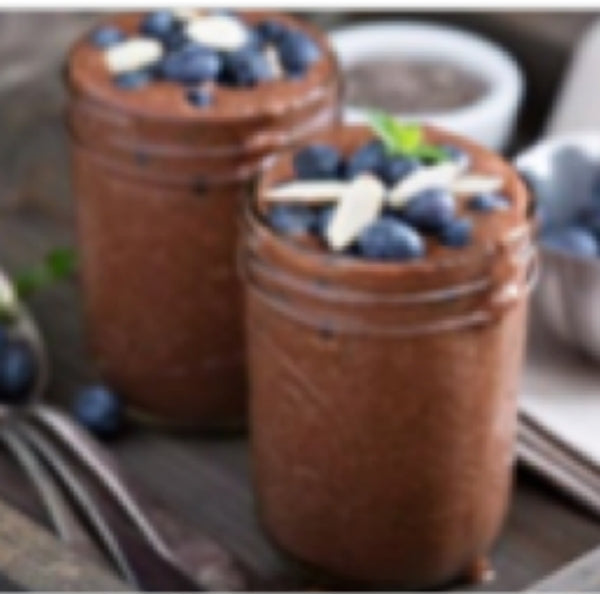 Chocolate Almond Chia Pudding