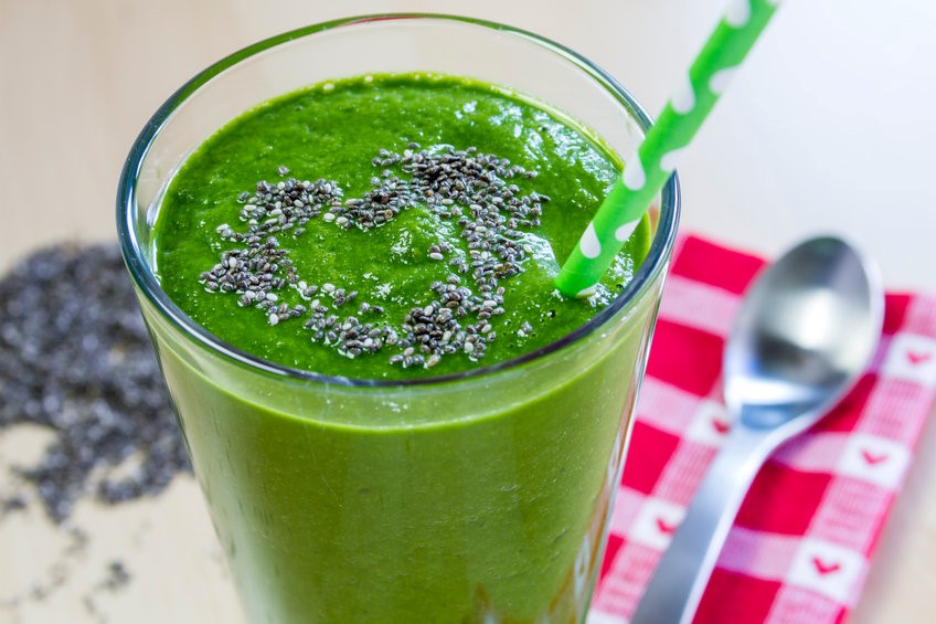 Kale & Ginger Morning Detox Smoothie