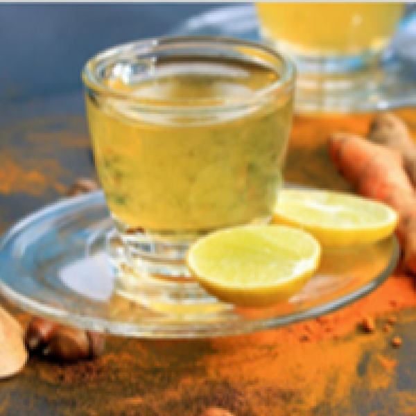 LEMON & TURMERIC WATER
