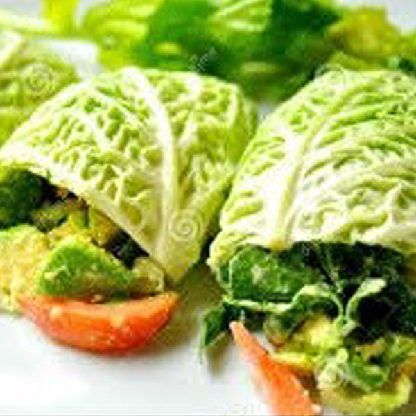 Savory Avocado Wraps