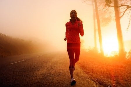 person running