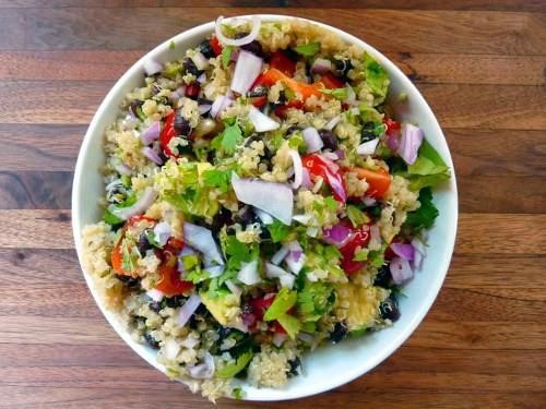 Alkaline Diet Recipe: South of the Border Quinoa Salad