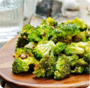 ALKALINE DIET RECIPE: ROASTED BROCCOLI WITH GARLIC