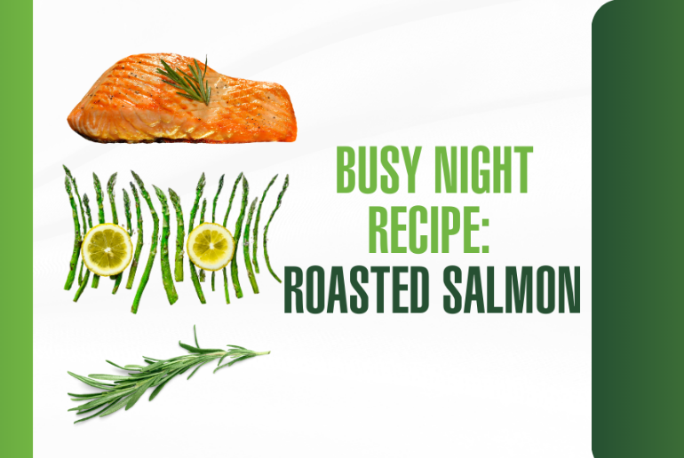 Busy Night Recipe: Citrus-Herb Roasted Salmon With Asparagus