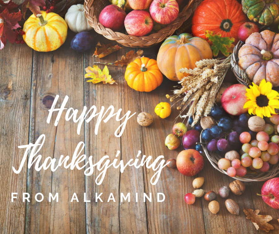 Wishing you a very happy Thanksgiving from the Alkamind family to yours!