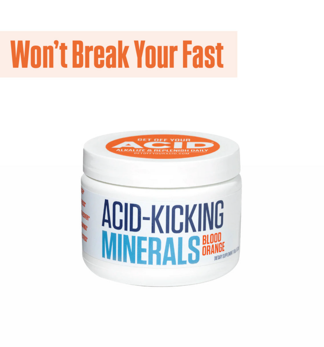 Acid-Kicking Minerals Blood Orange