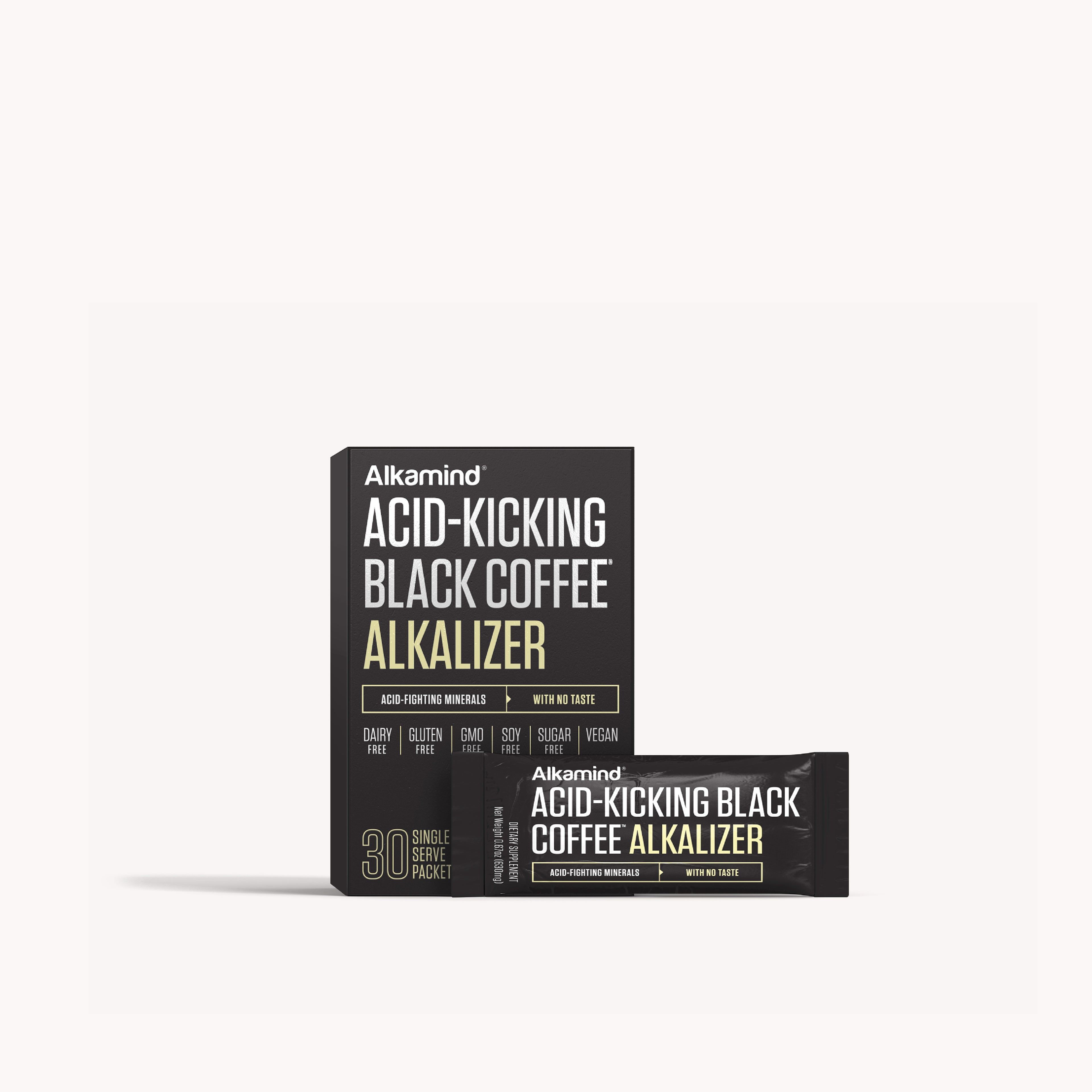 Acid-Kicking Black Coffee Alkalizer