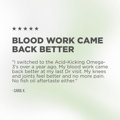 Acid-Kicking Omega-3