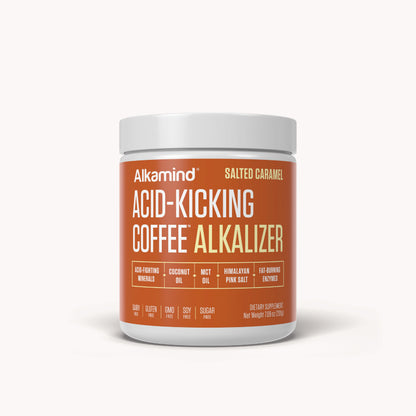 Acid-Kicking Coffee Salted Caramel Alkalizer