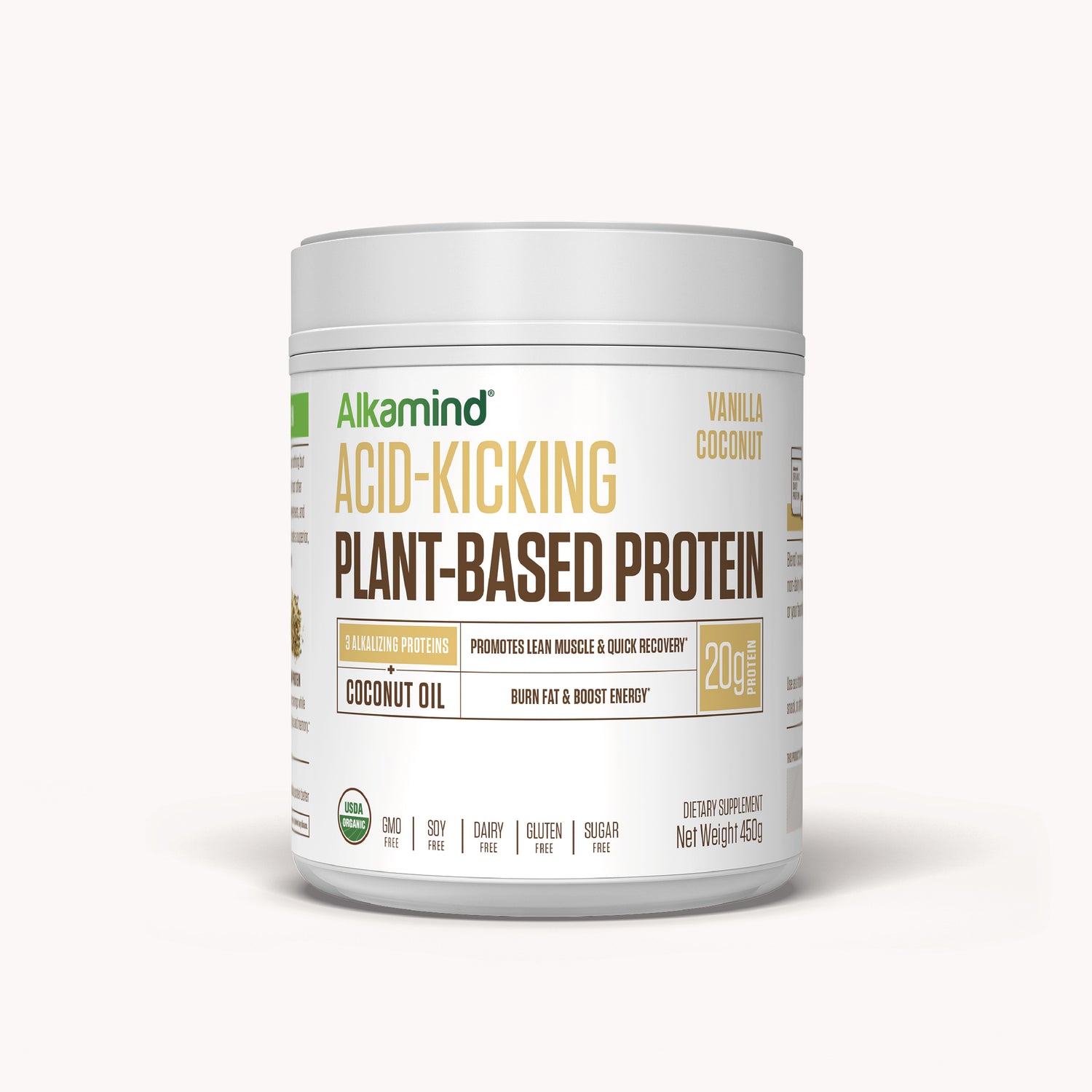 Acid-Kicking Plant-Based Protein Vanilla