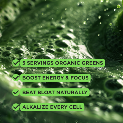 Acid-Kicking Greens Raw
